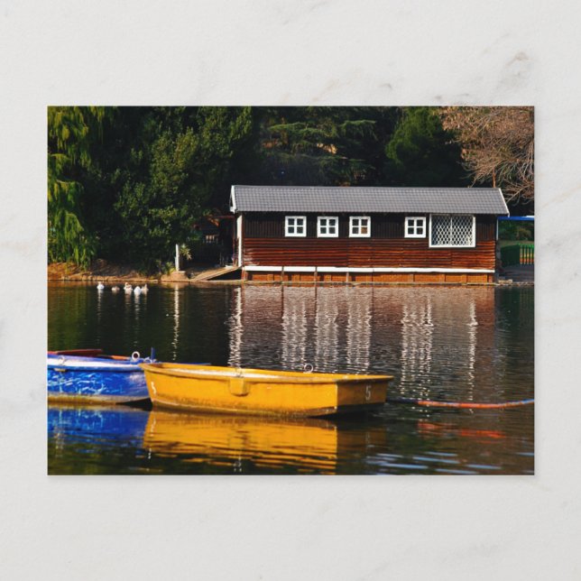 Postal La Casa del Barco (Anverso)