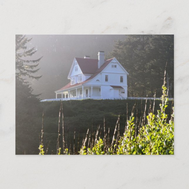 Postal La casa del guardián (Anverso)