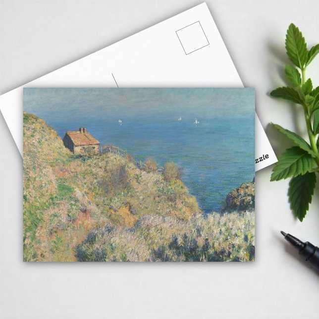Postal La casa del pescador, Varengeville, Claude Monet (Subido por el creador)