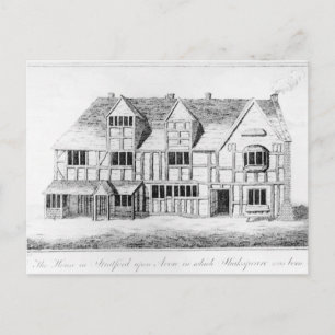 Postal La casa en Stratford-upon-Avon