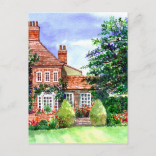 Postal La casa señorial, Heslington, York