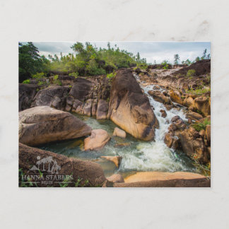 Postal La Cascada en Mountain Pine Ridge