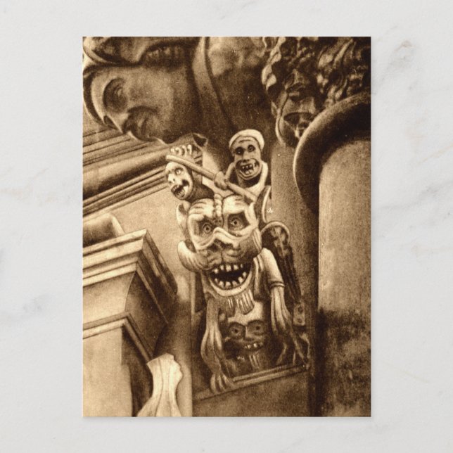 Postal La Catedral Gótica Del Imp De 1912 (Anverso)