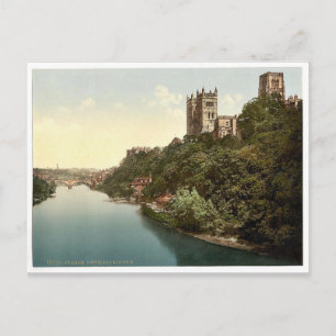 Postal La catedral y el castillo desde el puente, Durham,