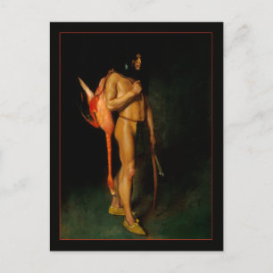Postal La caza de George de Forest Brush Bella Artes