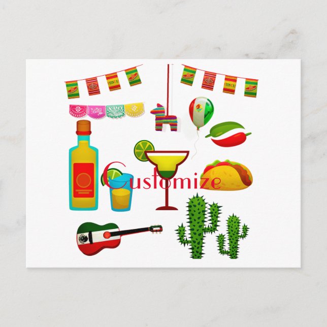 Postal La celebración de Cinco de Mayo Thunder_Cove (Anverso)