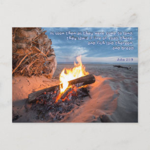 Postal La cena está lista del Señor