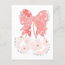 Postal La cereza de amor es una fruta divertida
