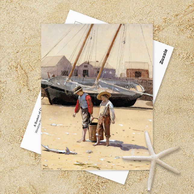 Postal La cesta de los clanes Winslow Homer (Subido por el creador)