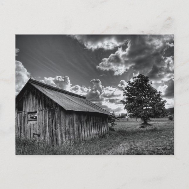 Postal La chabola (Anverso)