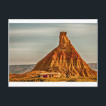 Postal La cheminée de Fée - Désert des Bardenas<br><div class="desc">Vue des Bardenas reales en espagne dans la provincia vasca de la Navarra près de Pampelune. Au porte de Tudela y Saragosse.</div>