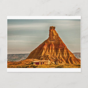 Postal La cheminée de Fée - Désert des Bardenas