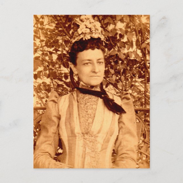 Postal La chica dura (Anverso)