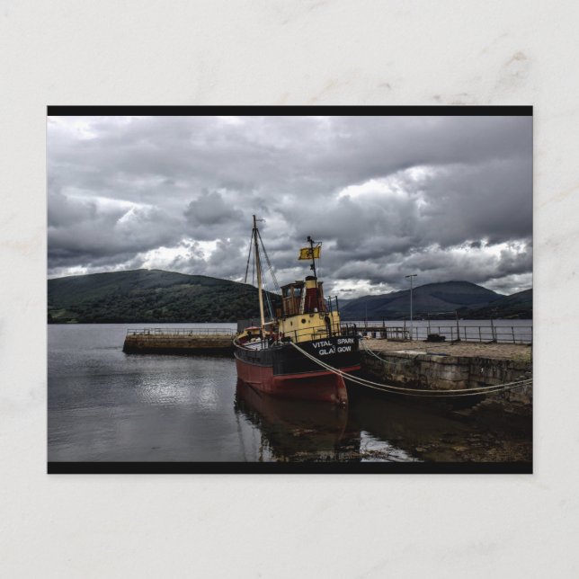 Postal La chispa vital (Anverso)