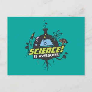 Postal La ciencia es asombrosa