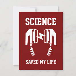 Postal La ciencia salvó mi vida