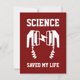 Postal La ciencia salvó mi vida