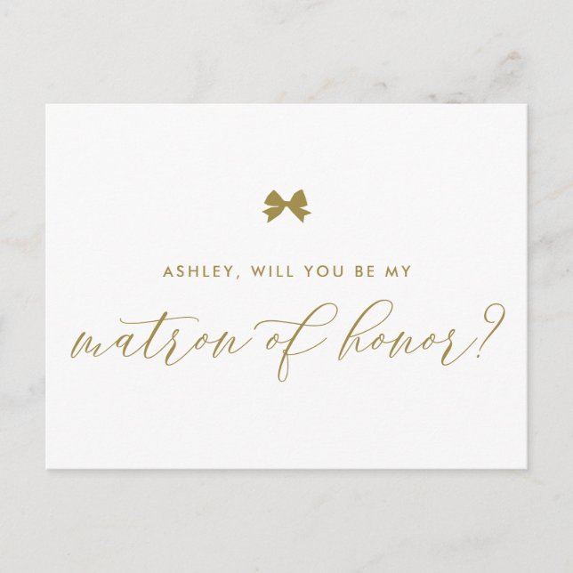 Postal La cinta de oro será mi señoría de honor (Anverso)