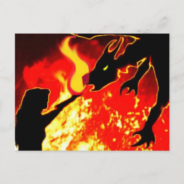 Postal La citación (Anverso)