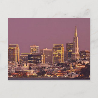 Postal La ciudad a orillas de la bahía