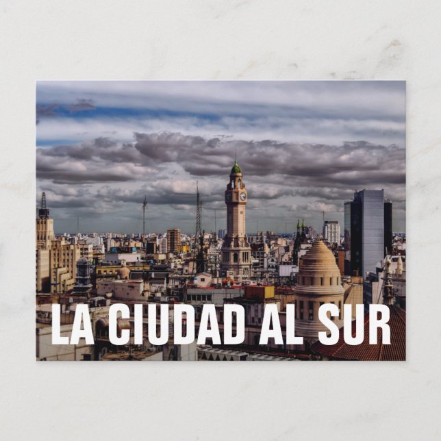 Postal La Ciudad Al Sur (Anverso)