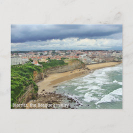 Postal La ciudad de Biarritz - Una vista panorámica