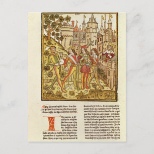 Postal La ciudad de Dios y la ciudad de este siglo