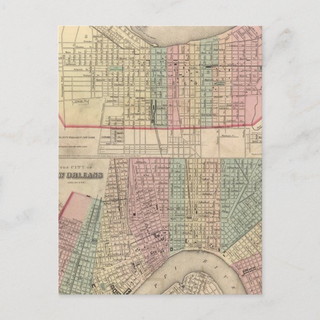 Postal La ciudad de Louisville, Kentucky (Anverso)