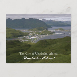 Postal La ciudad de Unalaska, Alaska