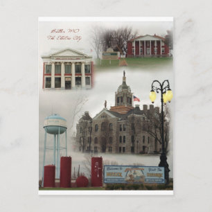 Postal La ciudad eléctrica