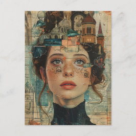 Postal La ciudad en mi mente