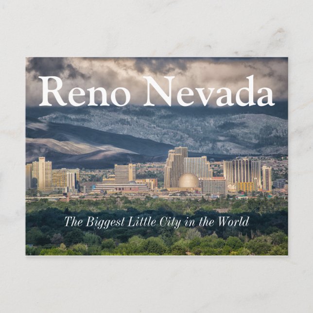 Postal La Ciudad Pequeña más grande del mundo (Anverso)