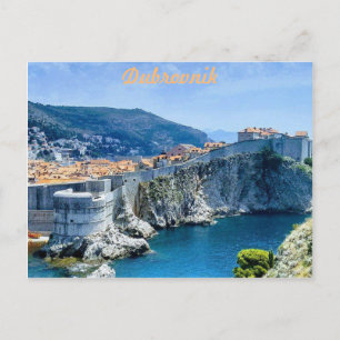 Postal La ciudad vieja de Dubrovnik