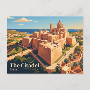 Postal La Ciudadela (Cittadella), Gozo Malta