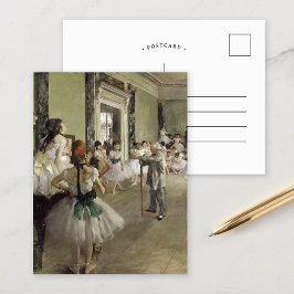 Postal La clase de ballet | Postcard de Edgar Degas