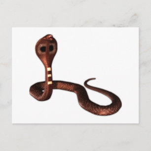 Postal La Cobra, la mortífera serpiente