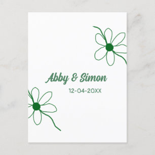 Postal La coincidencia perfecta añada el nombre de pareja