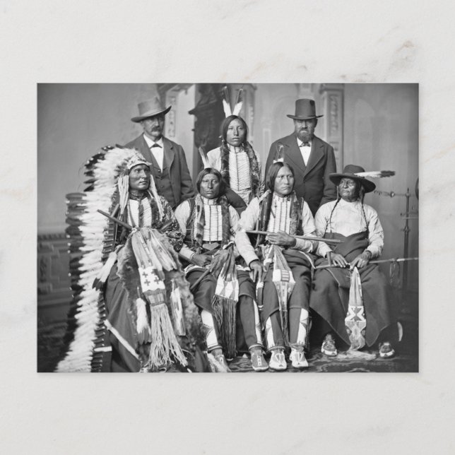 Postal La cola joven con manchas, 1875 (Anverso)