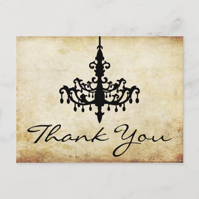 Postal La colección de Bodas de candelabros de época (Anverso)