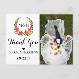 Postal La colección de Bodas de verano de Bohemia