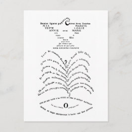 Postal La Colombe poignardée et le Jet d'eau