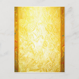 Postal La columna de la luz (simbolismo abstracto)