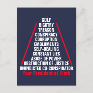 Postal La colusión traicionera la corrupción la obstrucci