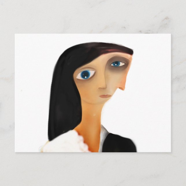 Postal La combinación del matrimonio (Anverso)