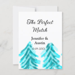 Postal La combinación perfecta entre el boda de los pinos