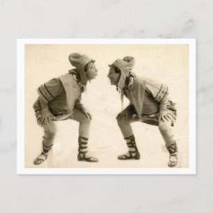 Postal La comedia de los errores, la cosecha de 1902