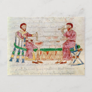 Postal La comida, de "De Universo"