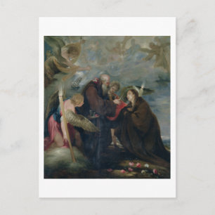 Postal La Comunidad de San Rosa de Viterbo (La Virgen)