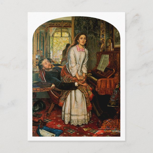 Postal La conciencia del despertar (Anverso)