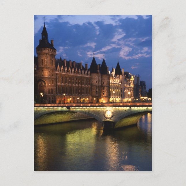 Postal La Conciergía de París (Anverso)